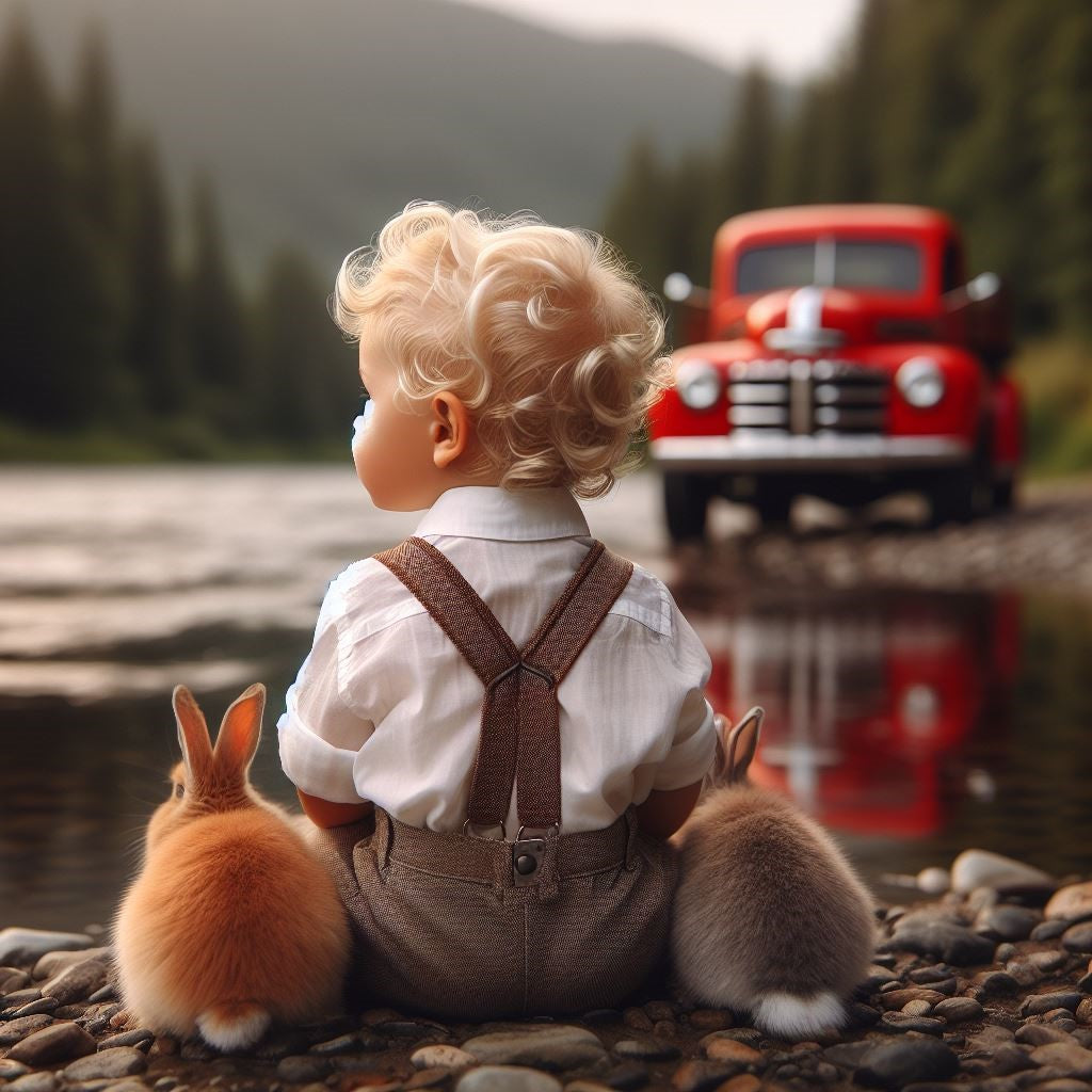 Manitoba Baby Photo Print