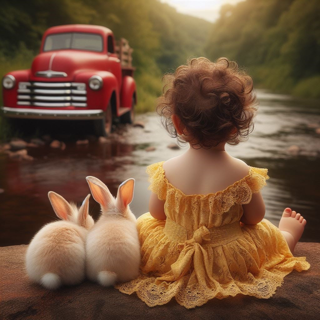 Manitoba Baby Photo Print