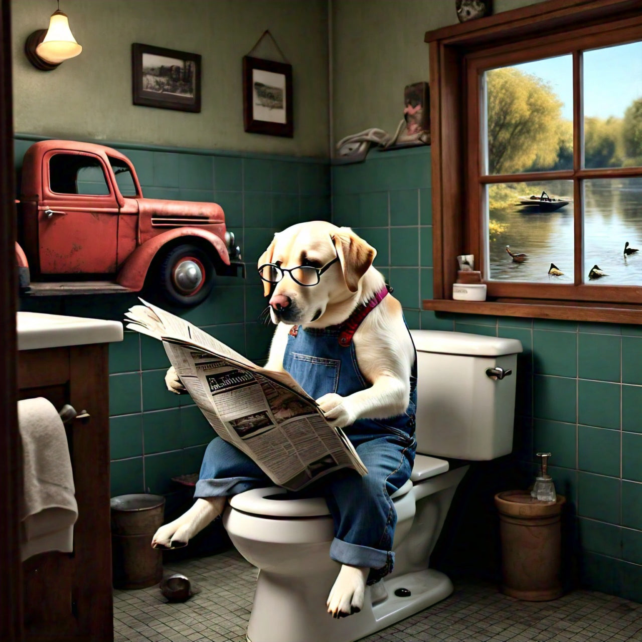 Manitoba Dog Photo Print