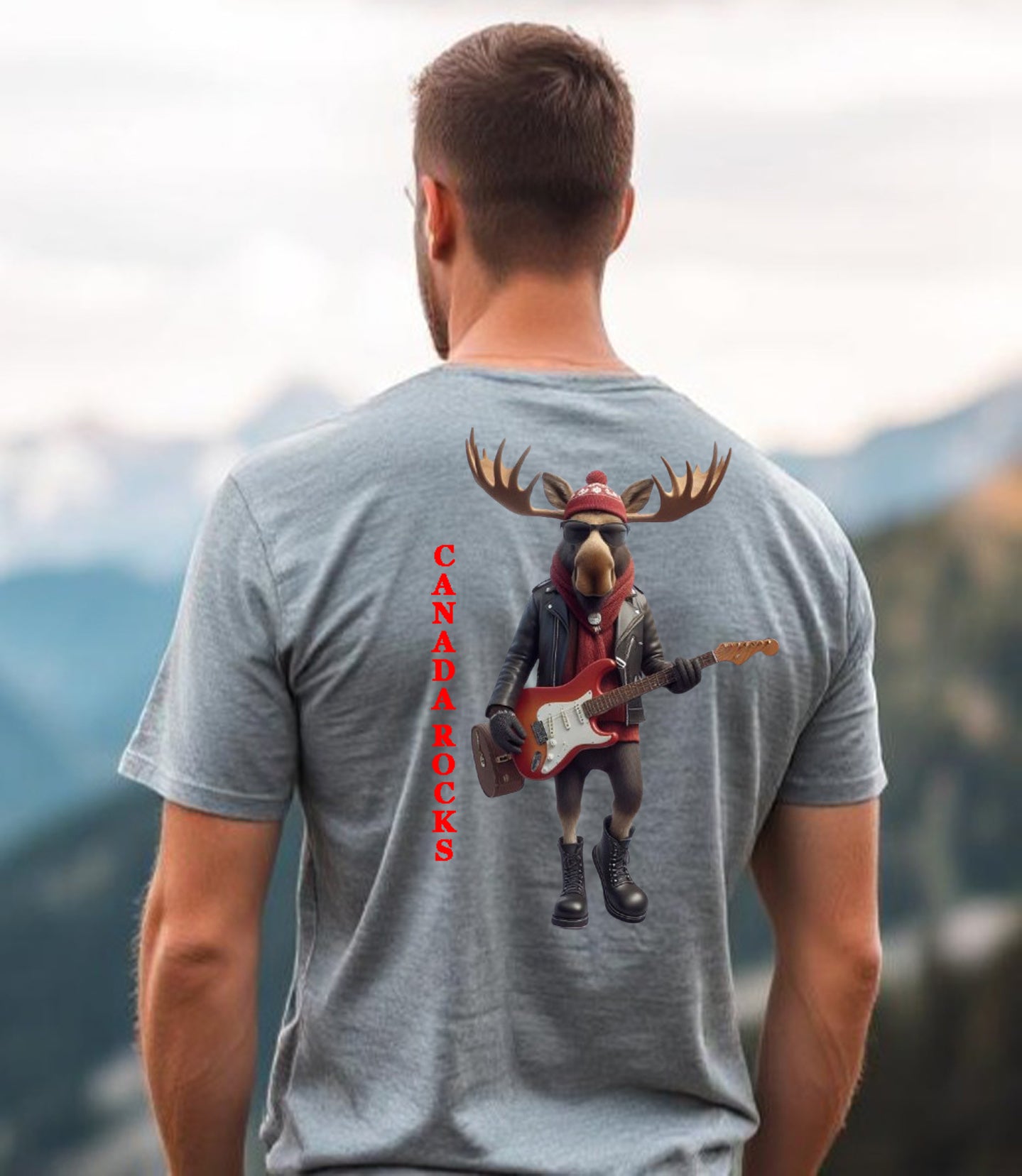 Unisex Moose Of The Mountain T Shirt