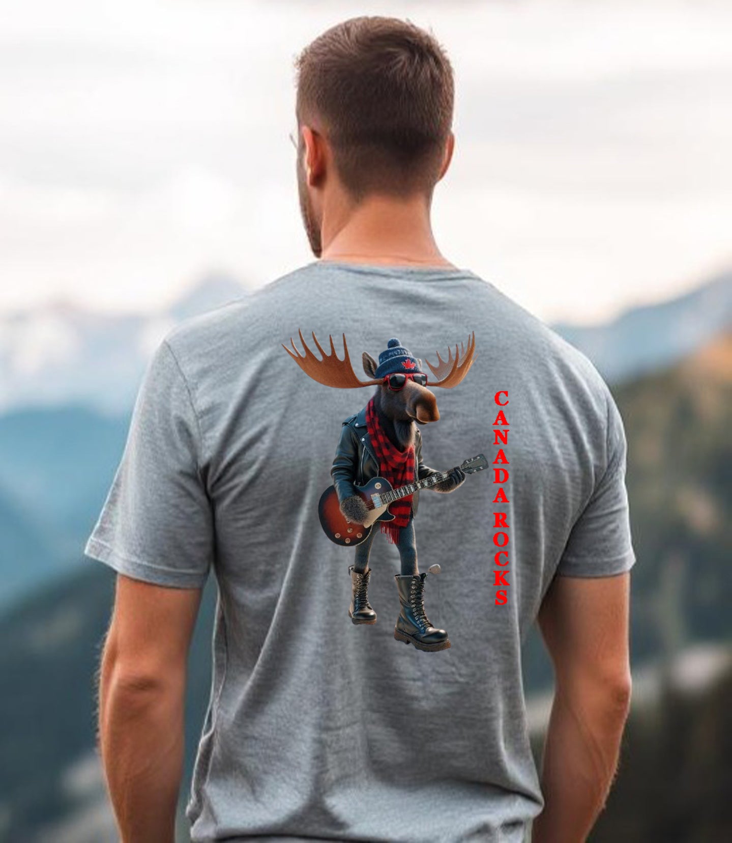 Unisex Moose On The Highway T Shirt