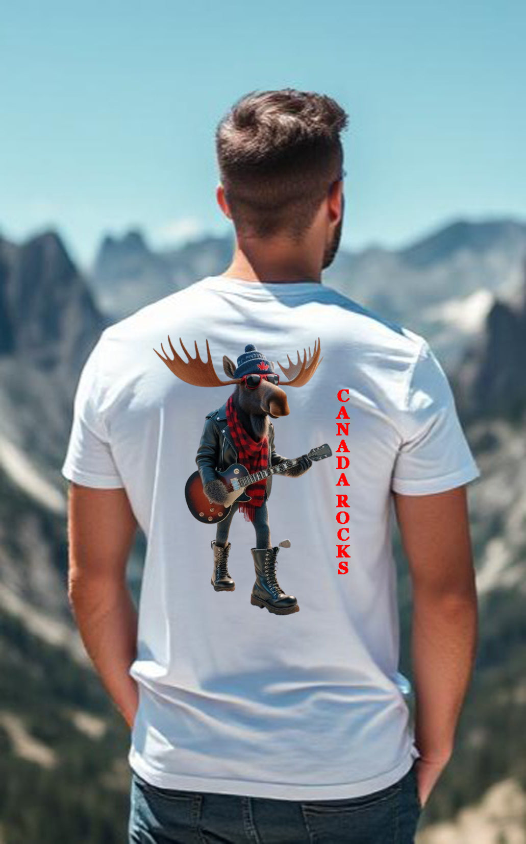 Unisex Moose On The Highway T Shirt