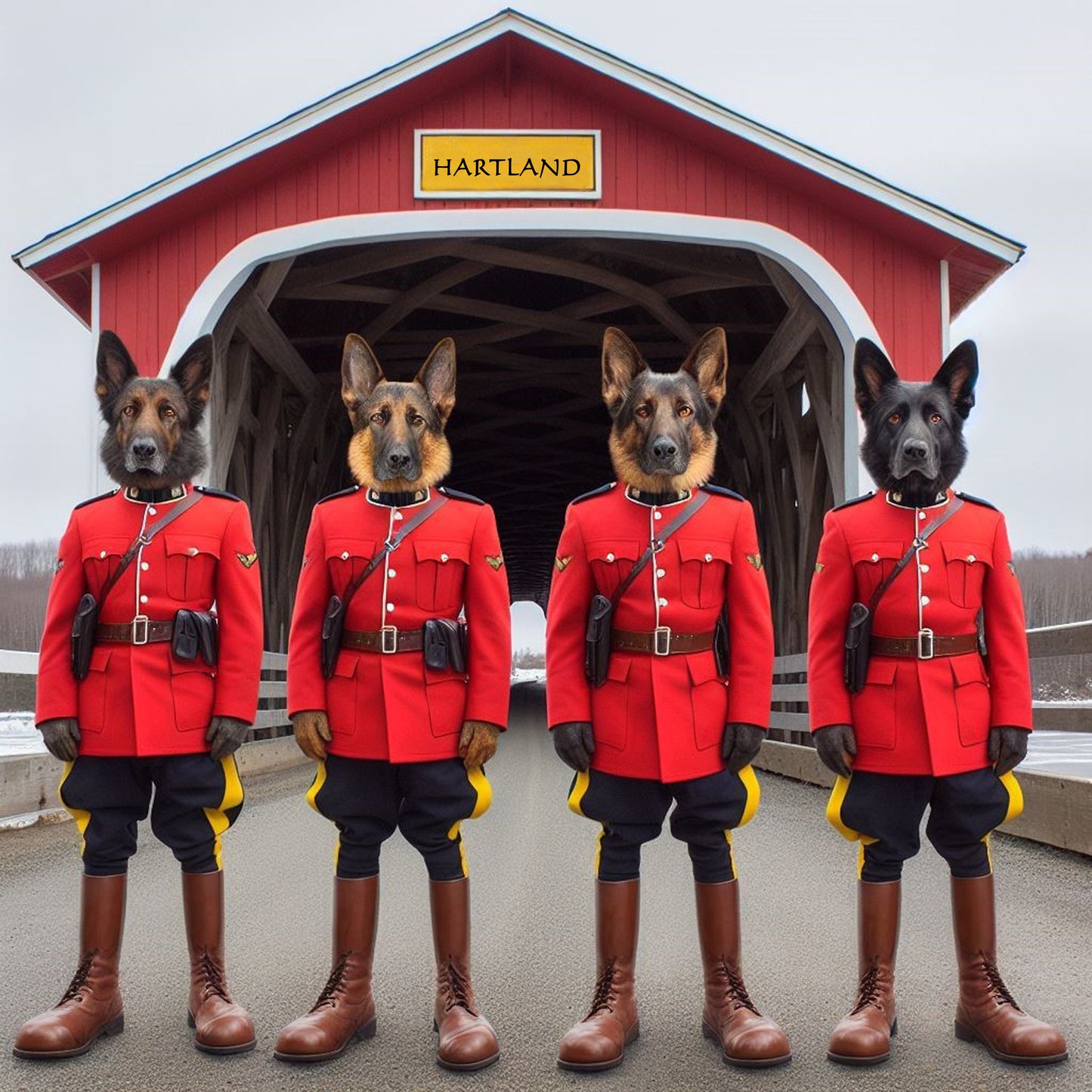 New Brunswick RCMP Photo Print