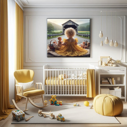 New Brunswick Baby Canvas Print