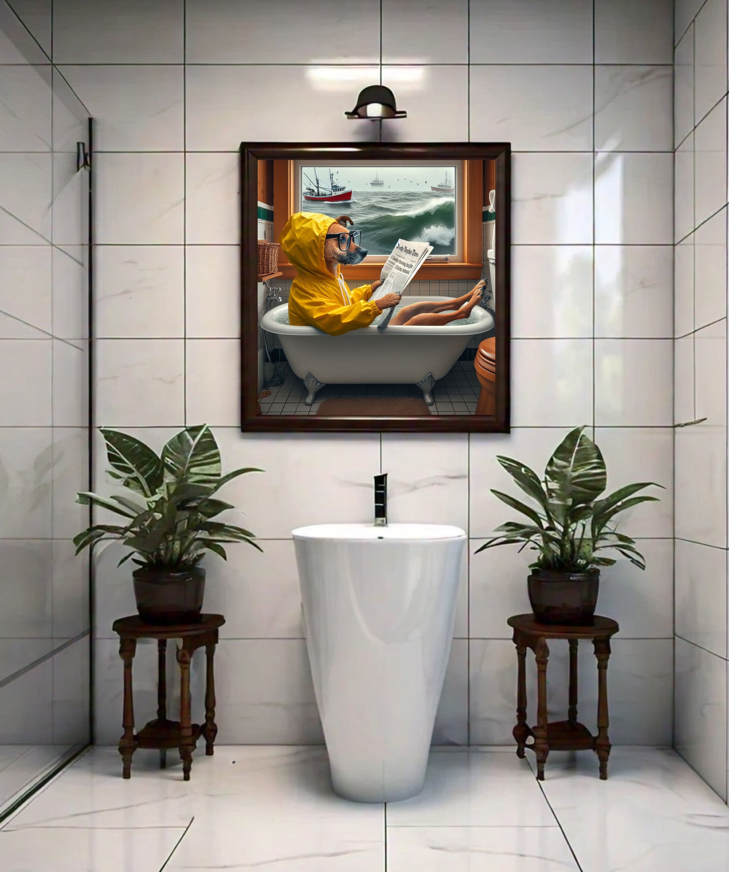 Newfoundland & Labrador Dog Photo Print