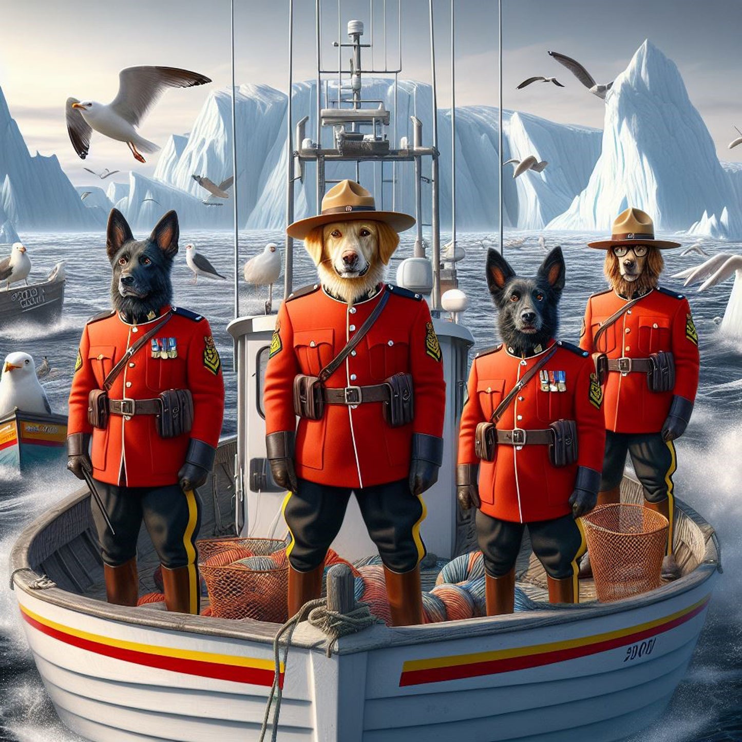 Newfoundland & Labrador RNC Photo Print