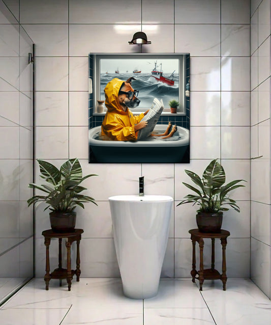 Newfoundland & Labrador Dog Canvas Print