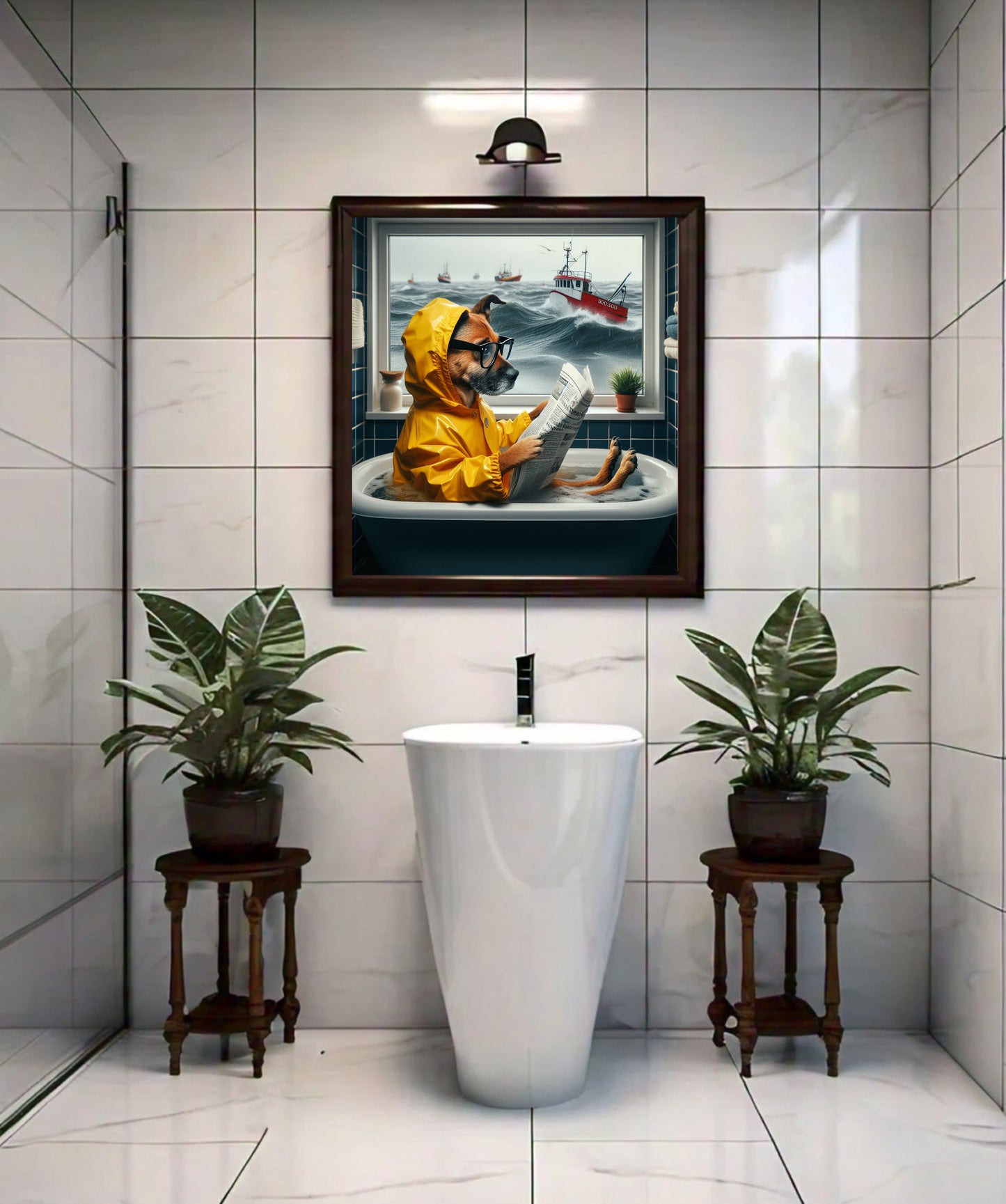 Newfoundland & Labrador Dog Photo Print