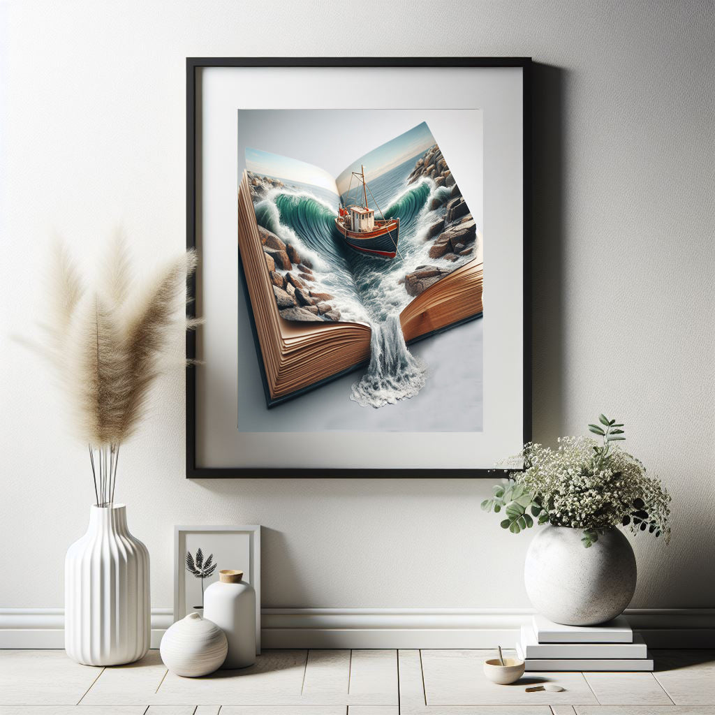 Newfoundland Rocky Shore Photo Print
