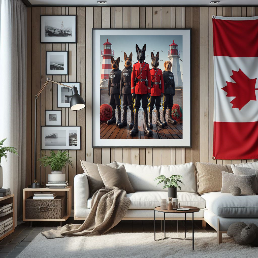 Nova Scotia RCMP Photo Print