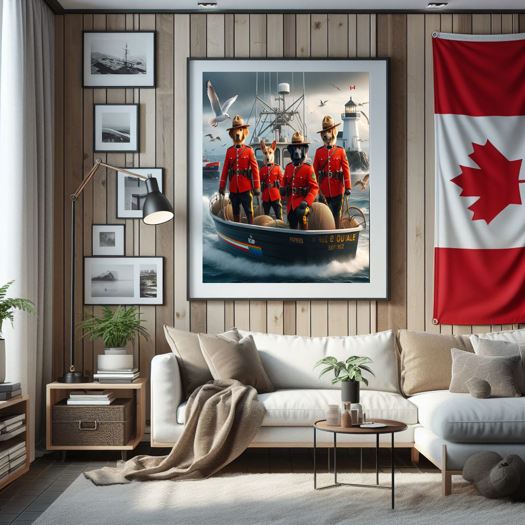 Nova Scotia RCMP Photo Print