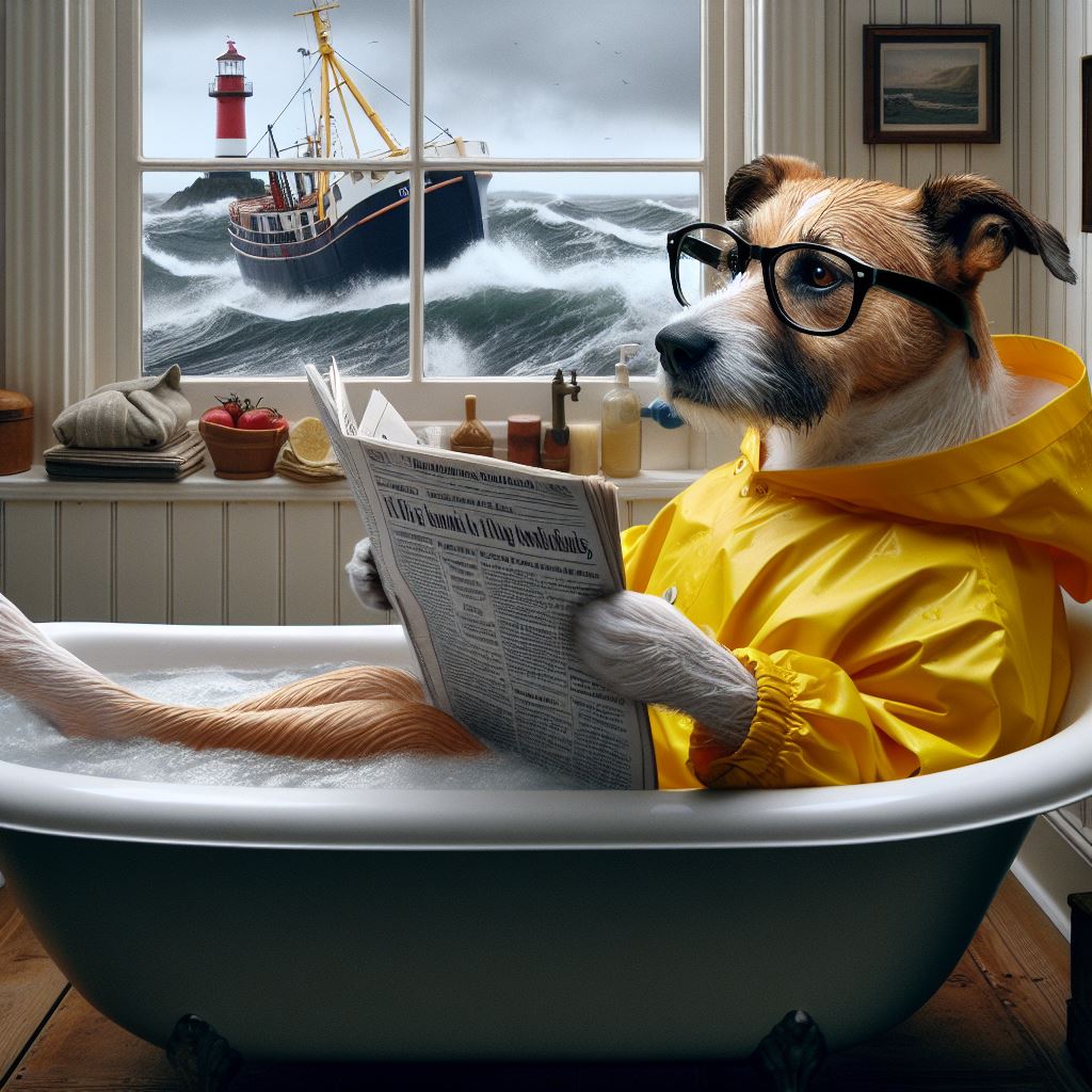 Nova Scotia Dog Canvas Print