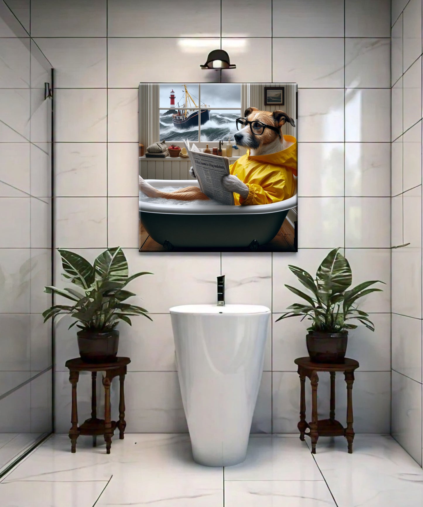 Nova Scotia Dog Canvas Print