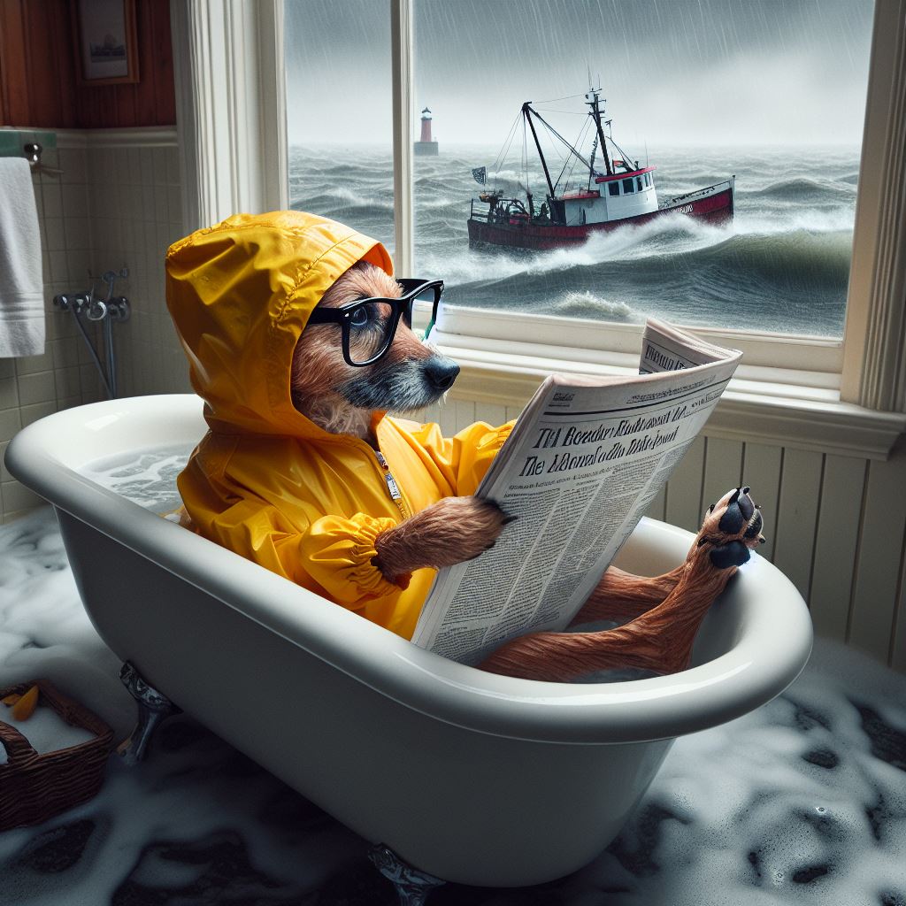 Nova Scotia Dog Canvas Print