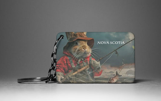 Nova Scotia Bunny Keychain & Tumbler Set