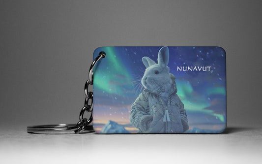 Nunavut Bunny Keychain & Tumbler Set
