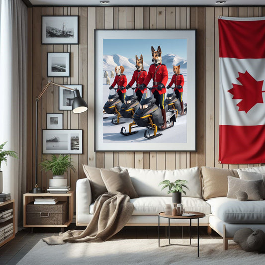 North West Territories RCMP Photo Print