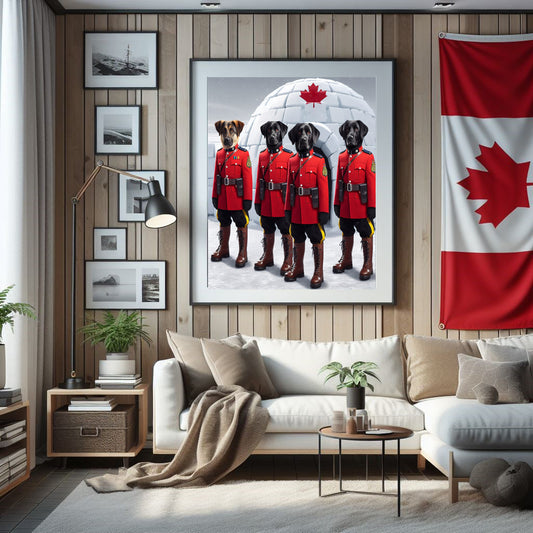 North West Territories RCMP Photo Print