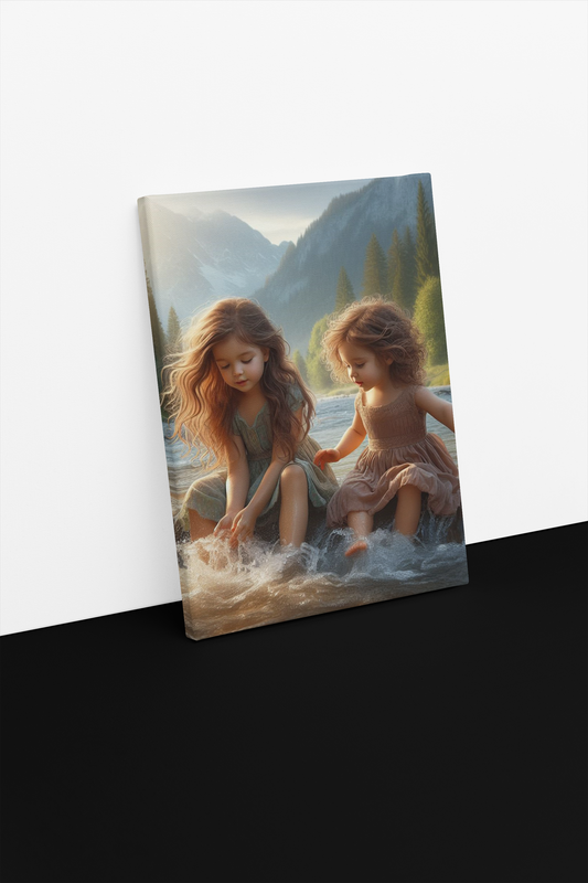 Nature s Besties Canvas Print