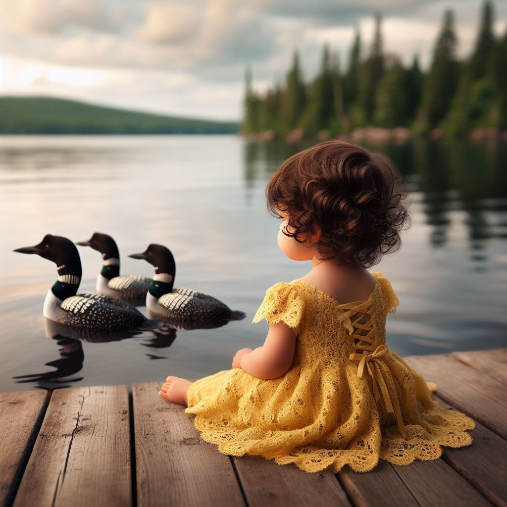 Ontario Baby Photo Print