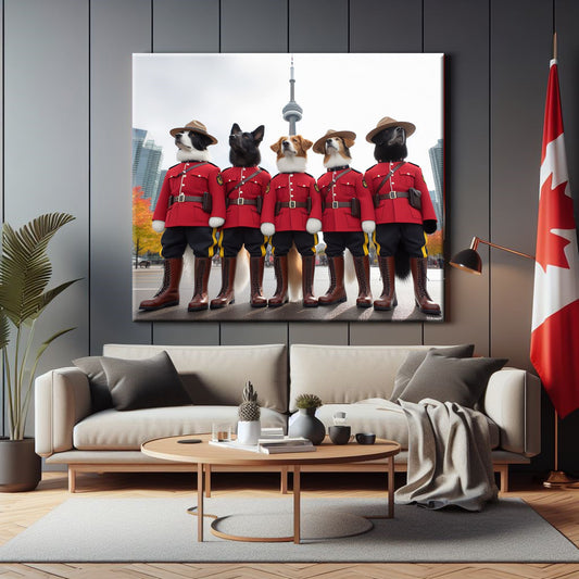Ontario RCMP Canvas Print