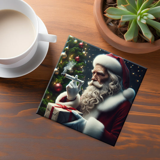 Bad Santa Coaster