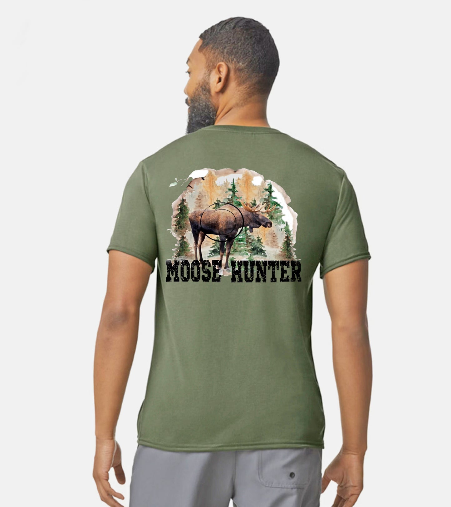 Moose Hunter T Shirt