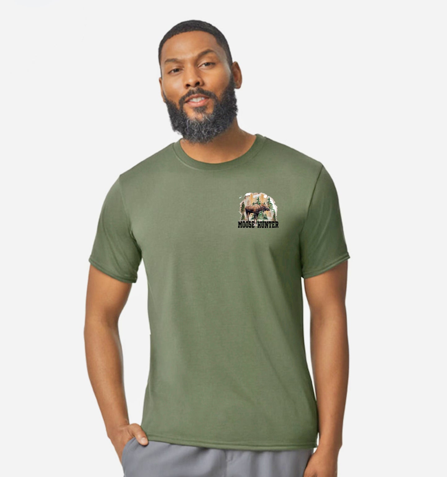 Moose Hunter T Shirt