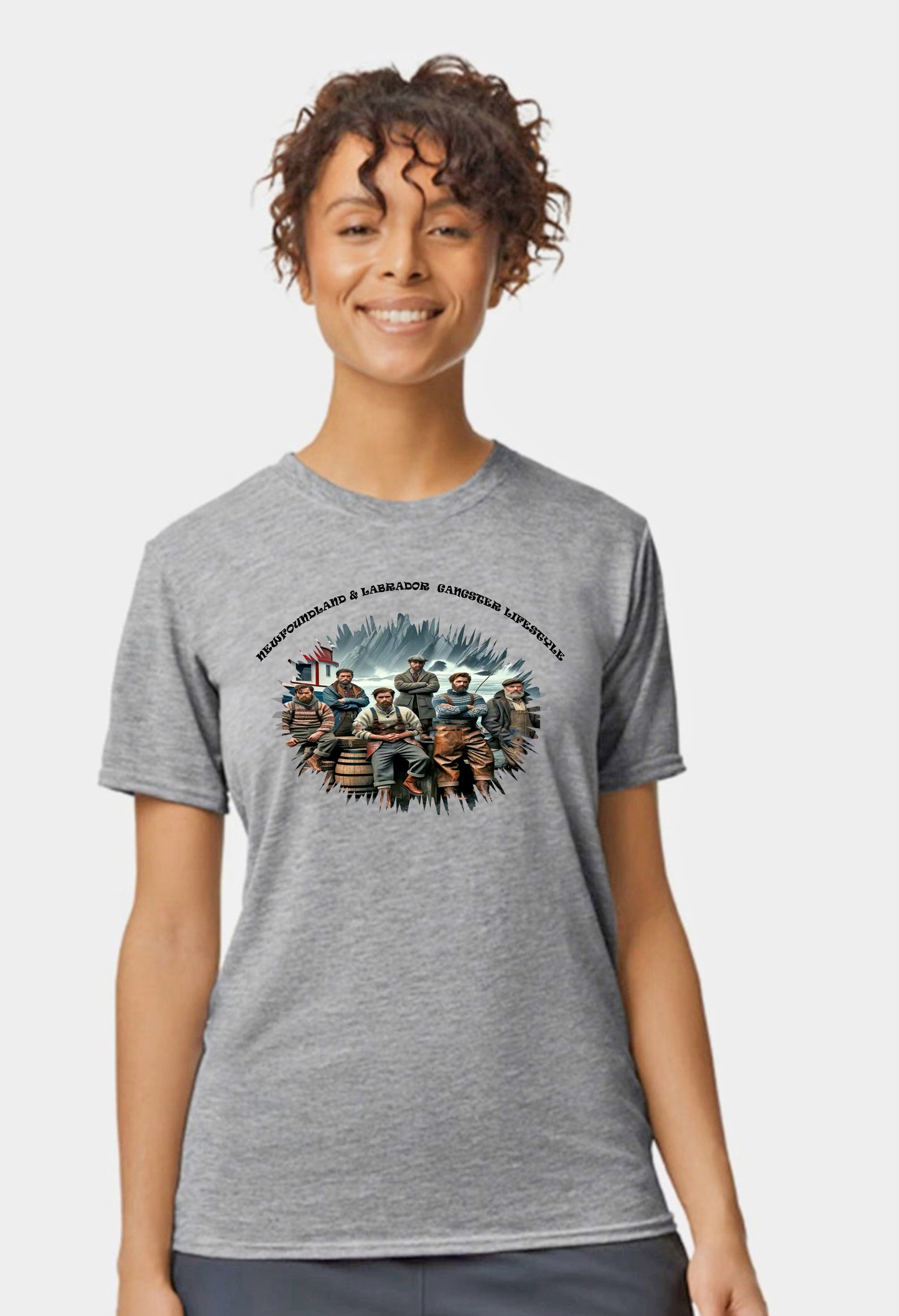 Unisex Newfoundland & Labrador Gangster Lifestyle T Shirt