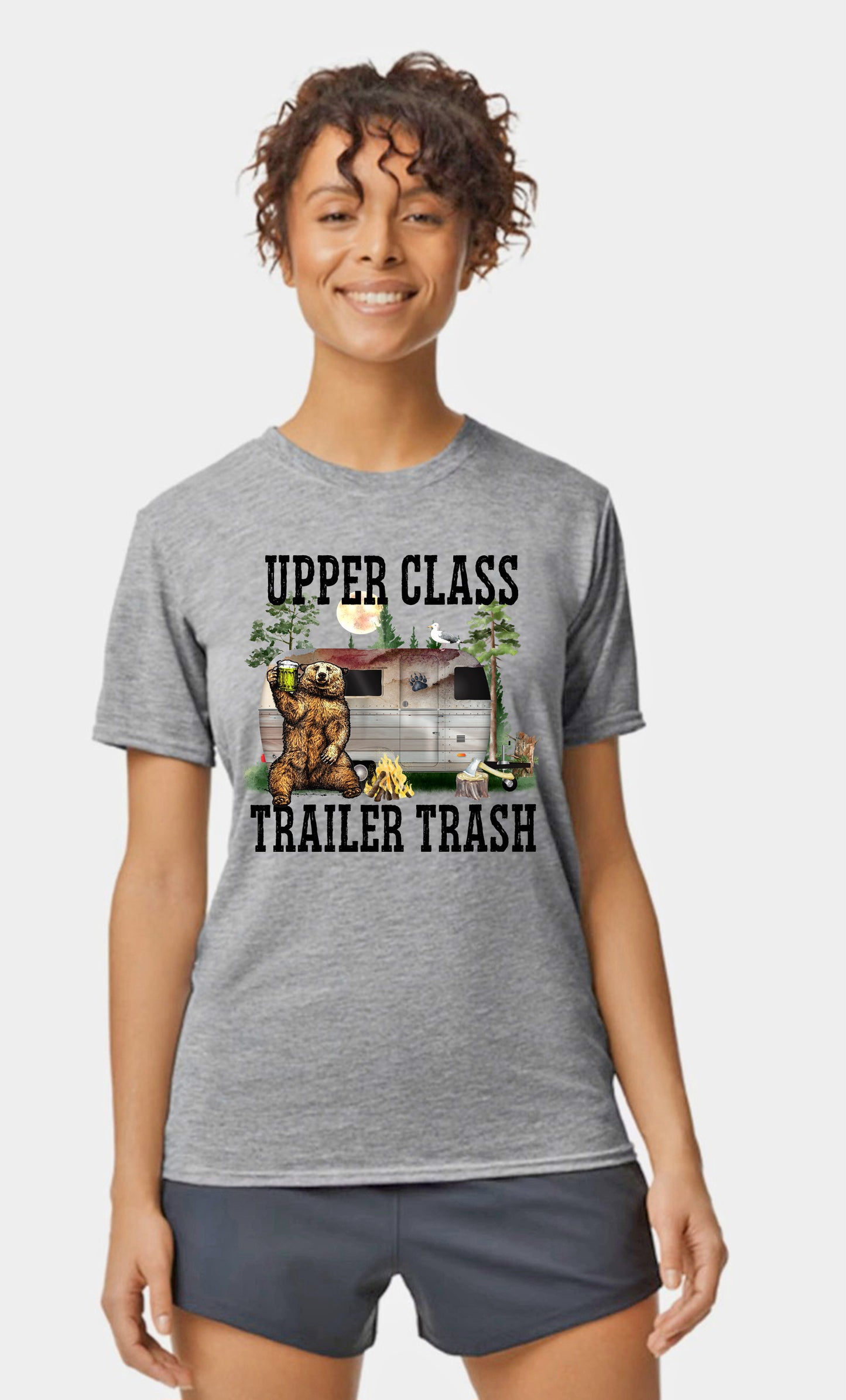 Unisex Upper Class Trailer Trash T Shirt