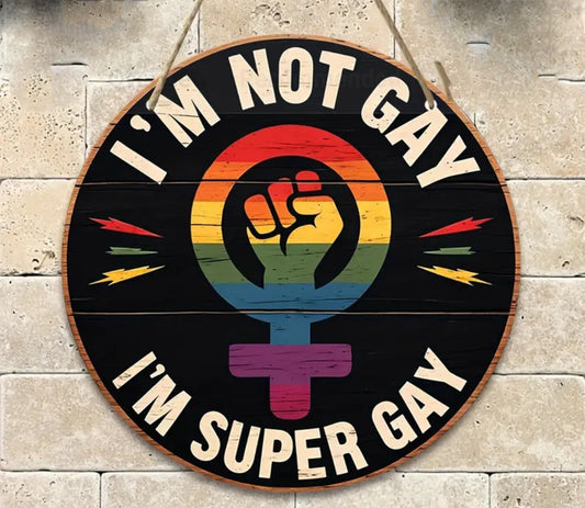 Super Gay Tree Ornament