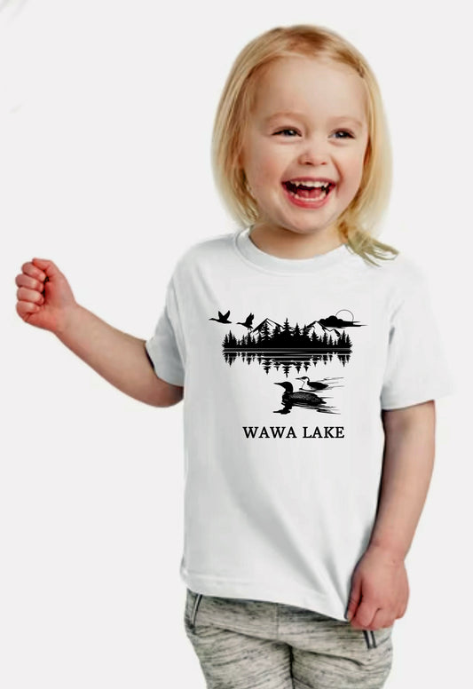 Unisex Child Wawa Lake T Shirt