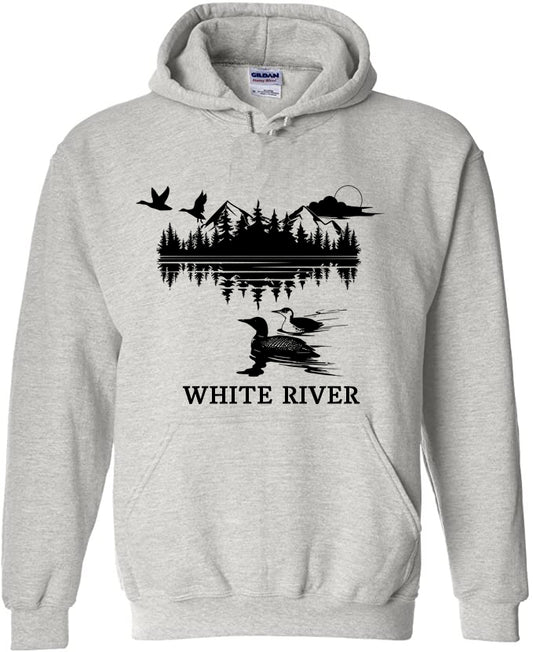 Unisex White River Hoodie
