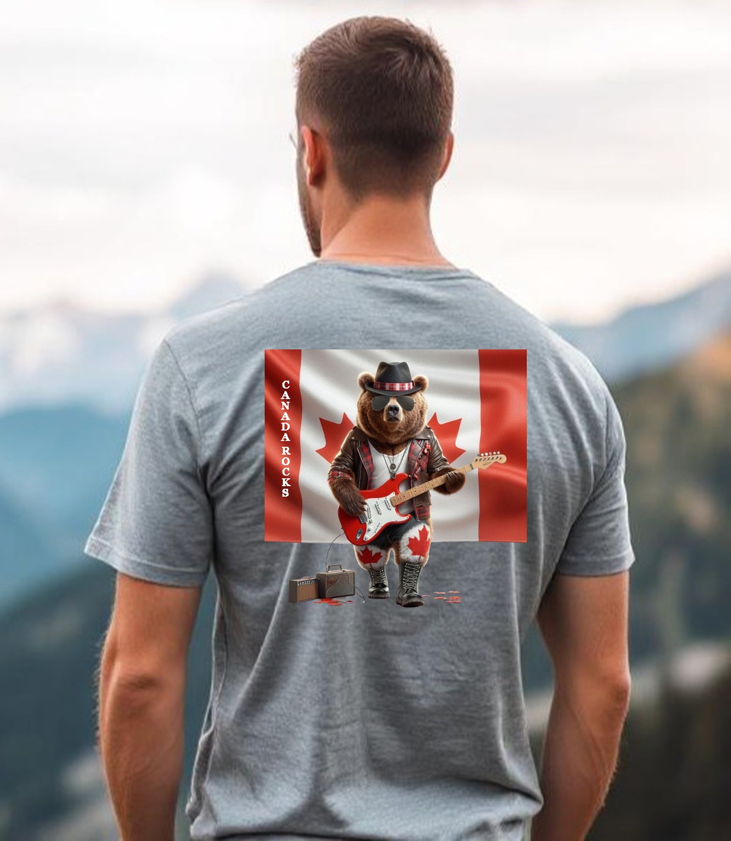 Unisex Wild Bear Blues T Shirt