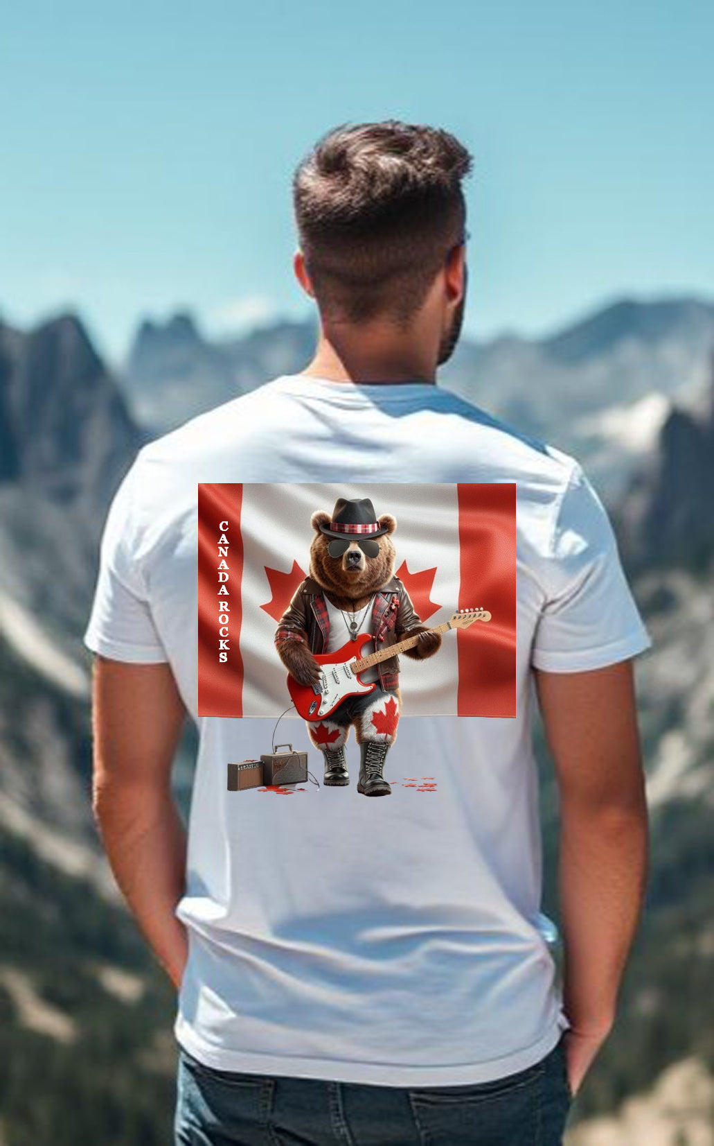 Unisex Wild Bear Blues T Shirt
