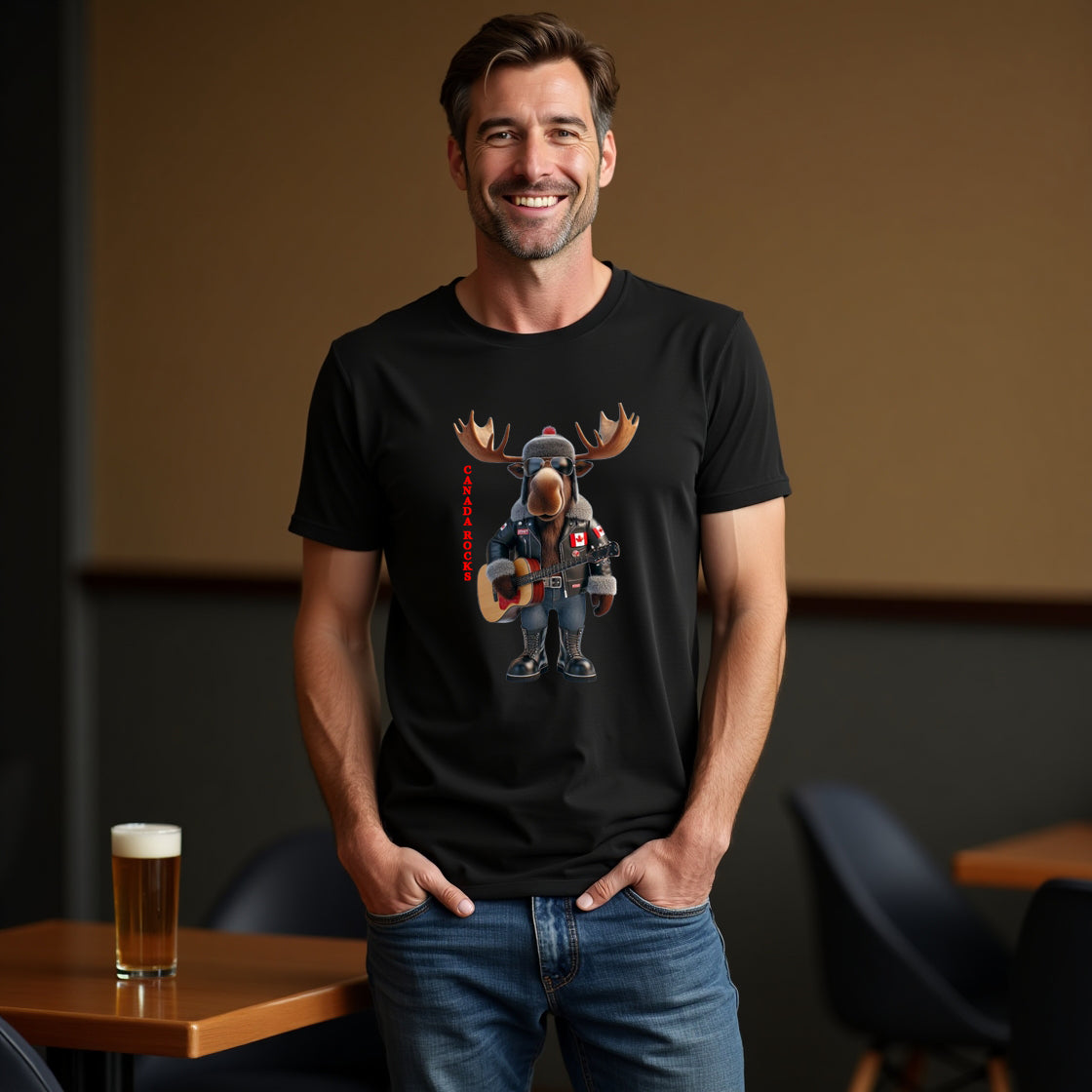 Unisex Antler & Thunder T Shirt