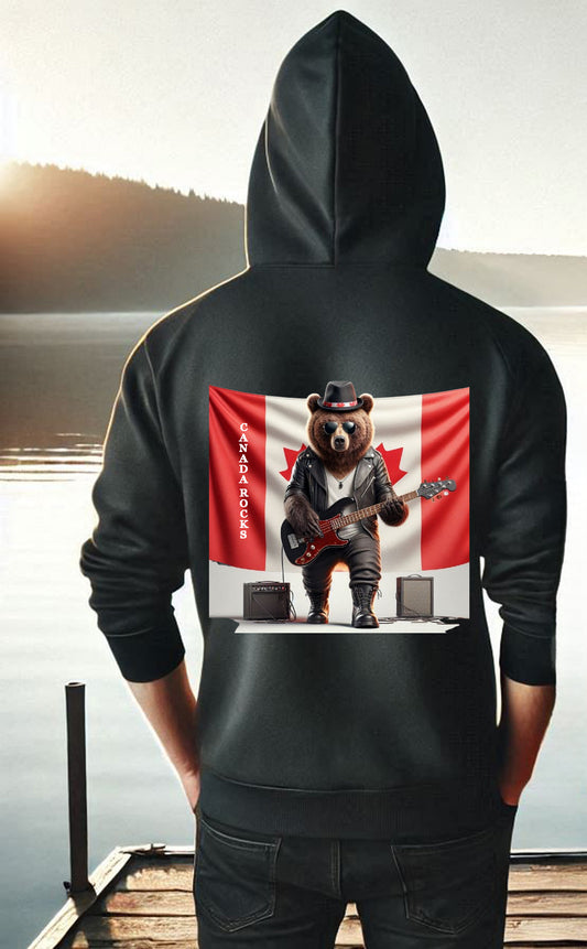 Unisex Grizzly Shadow Hoodie
