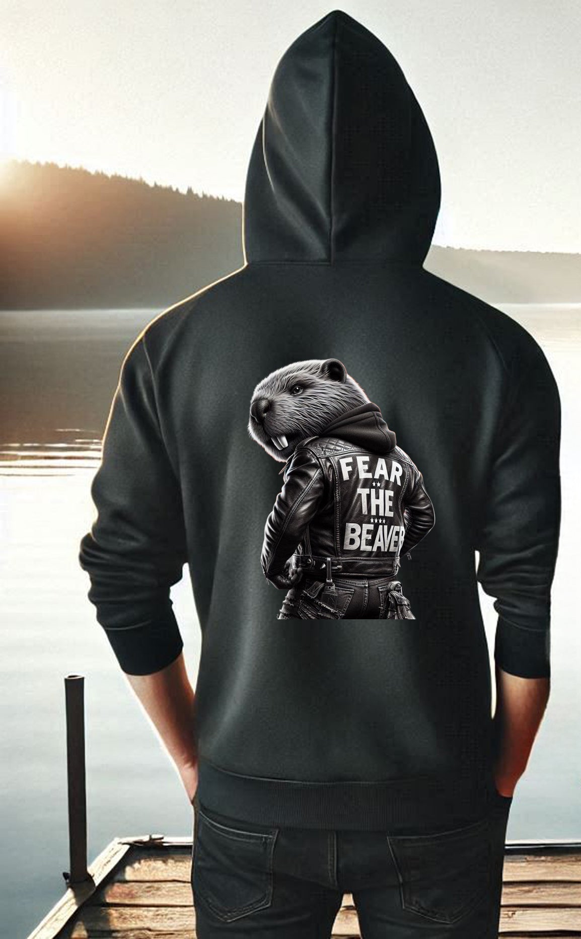 Fear The Beaver Hoodie II