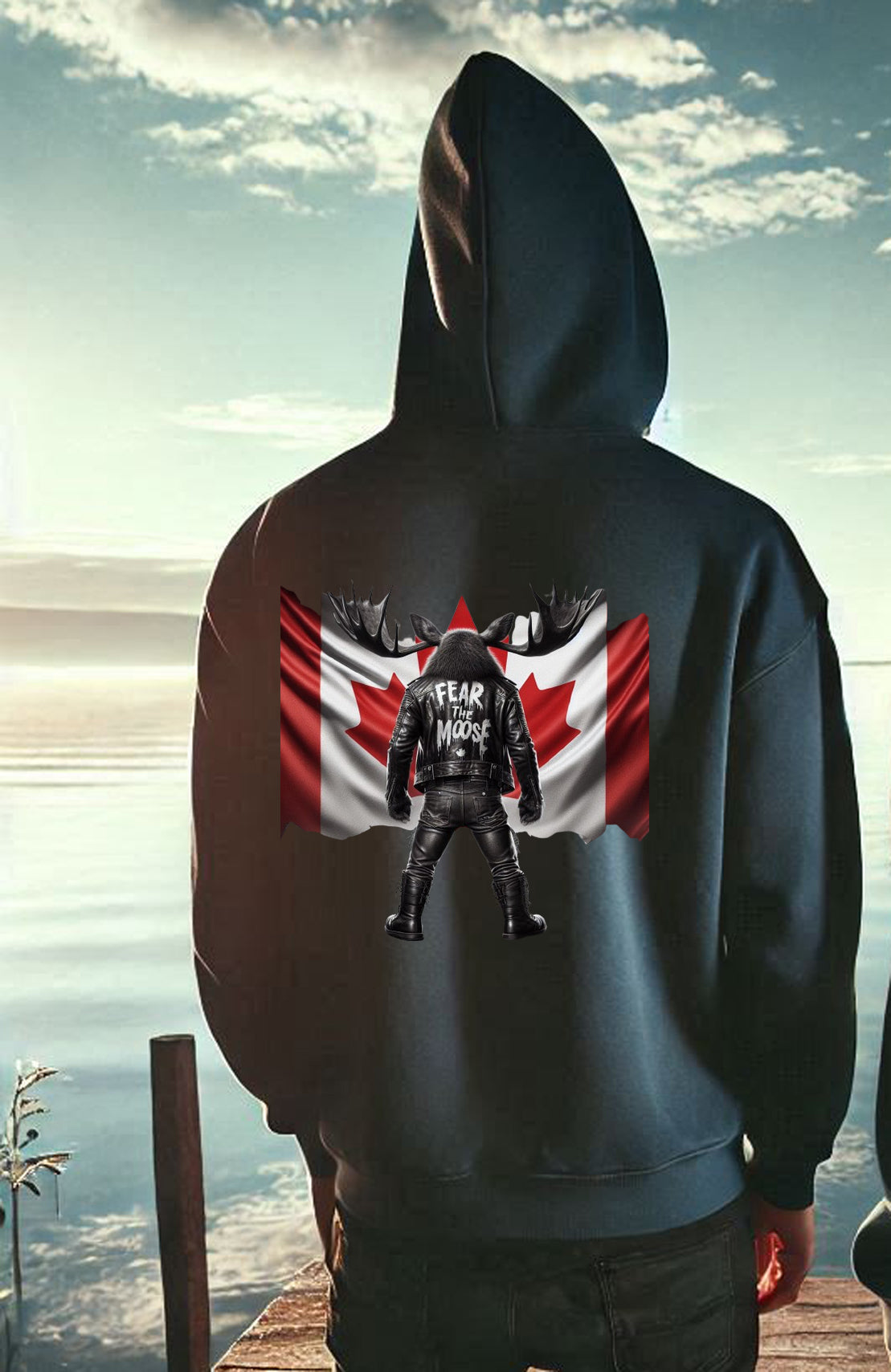 Fear The Moose Hoodie II
