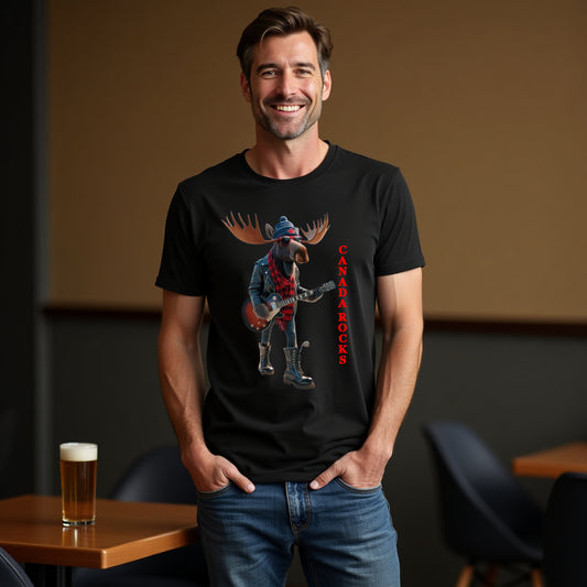 Unisex Moose On The Highway T Shirt