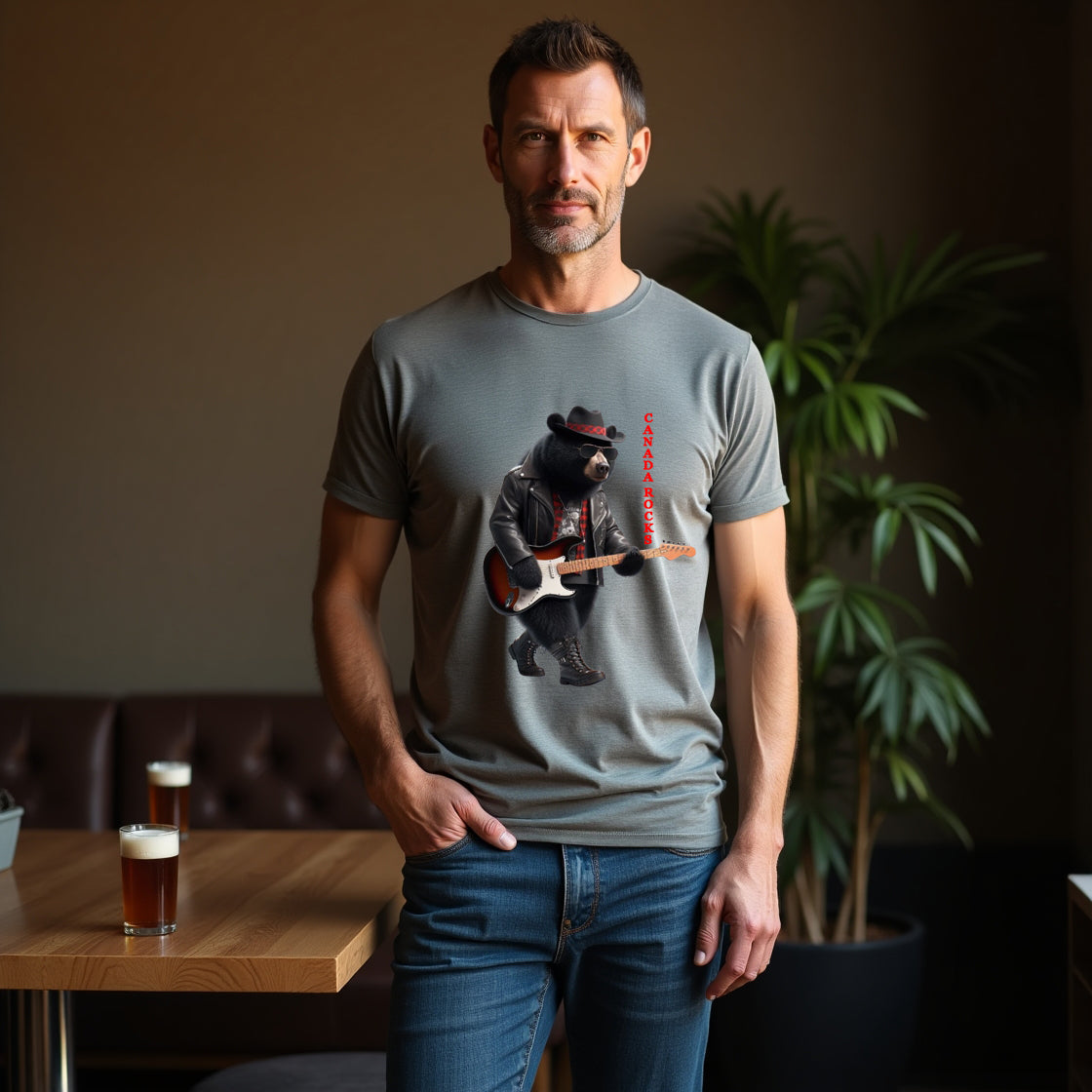 Unisex The Bear-gically Hip T Shirt