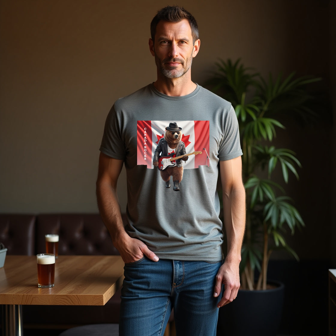 Unisex Howl Of The Grizzly T Shirt