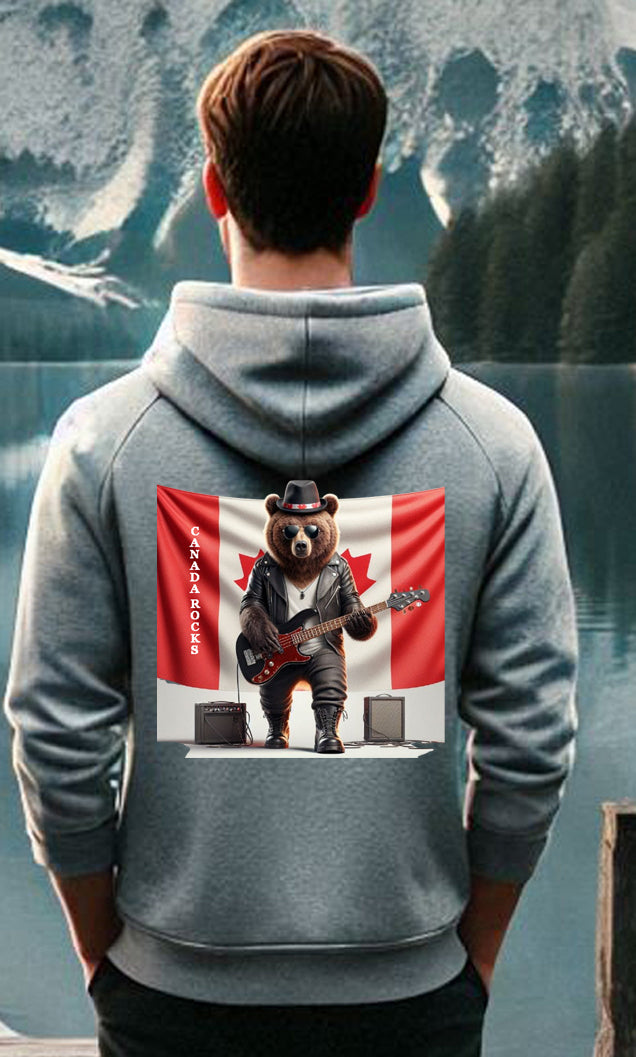Unisex Grizzly Shadow Hoodie
