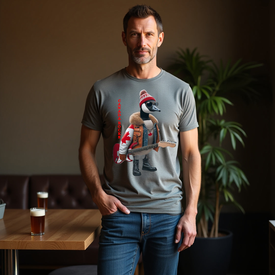 Unisex The Beak-ically Hip T Shirt