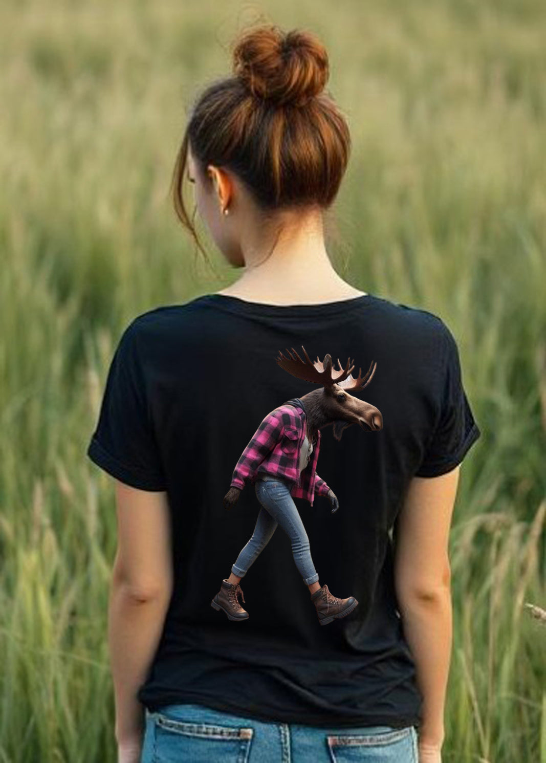 Ladies Bessie V Neck T Shirt