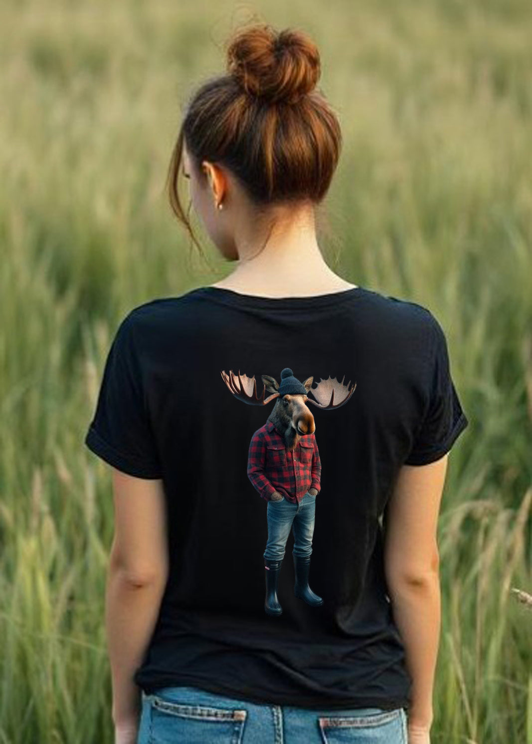 Ladies Paddy V Neck T Shirt