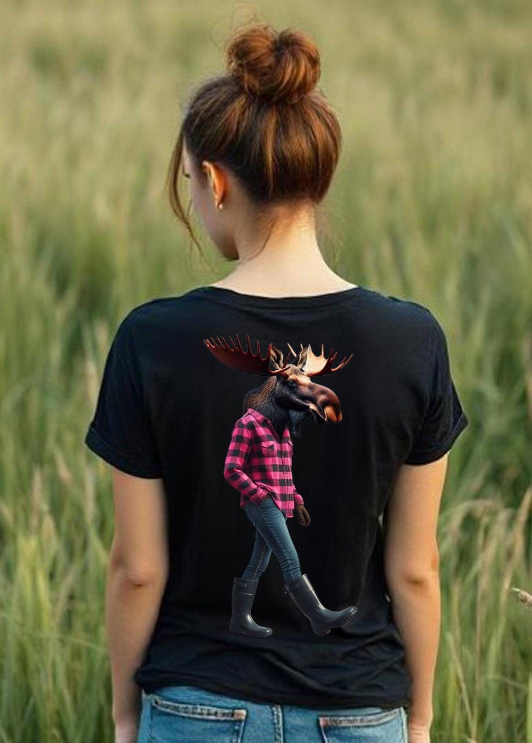 Ladies Shanny V Neck T Shirt