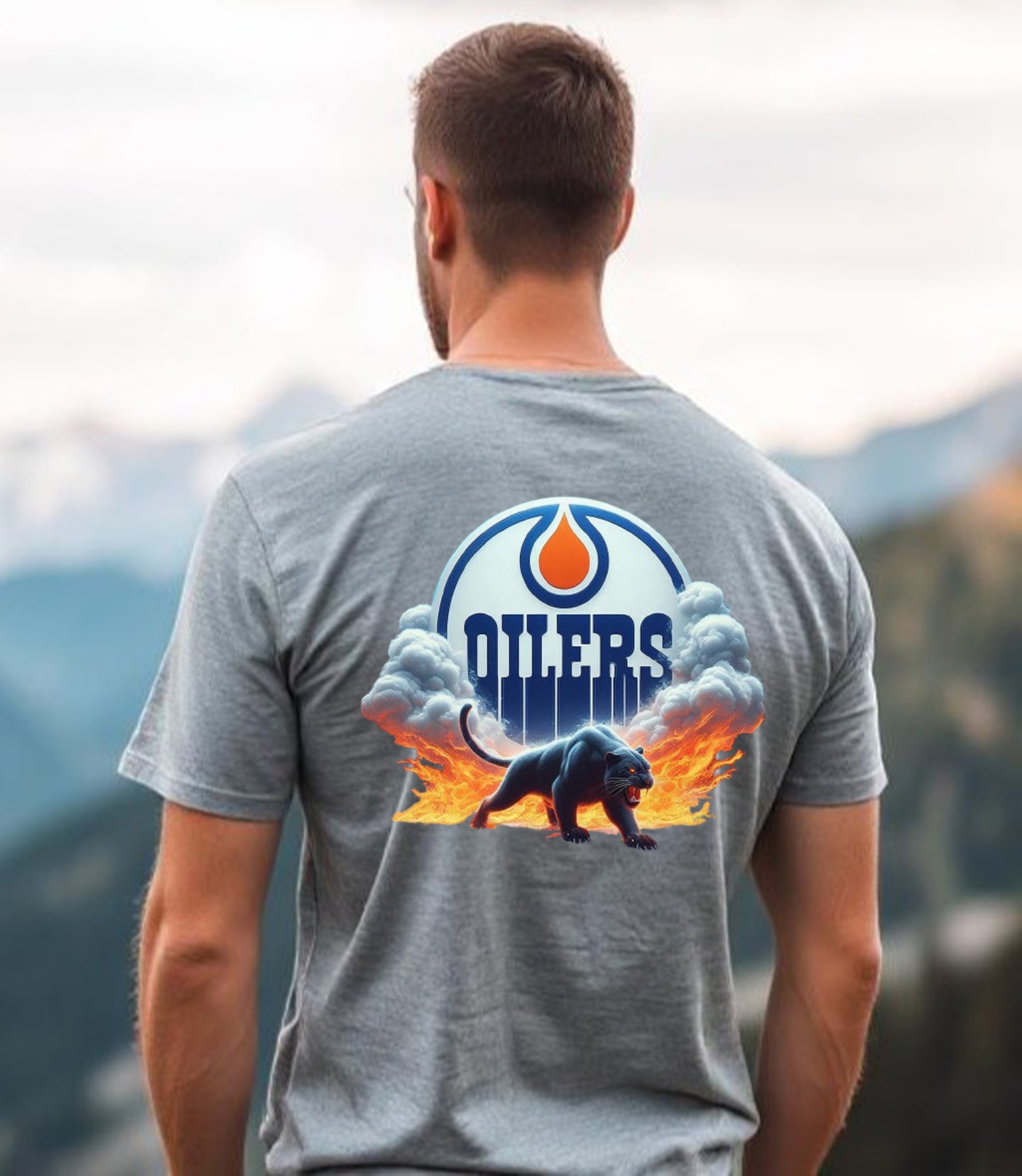 Edmonton Oilers, "Flame the Rink" T Shirt