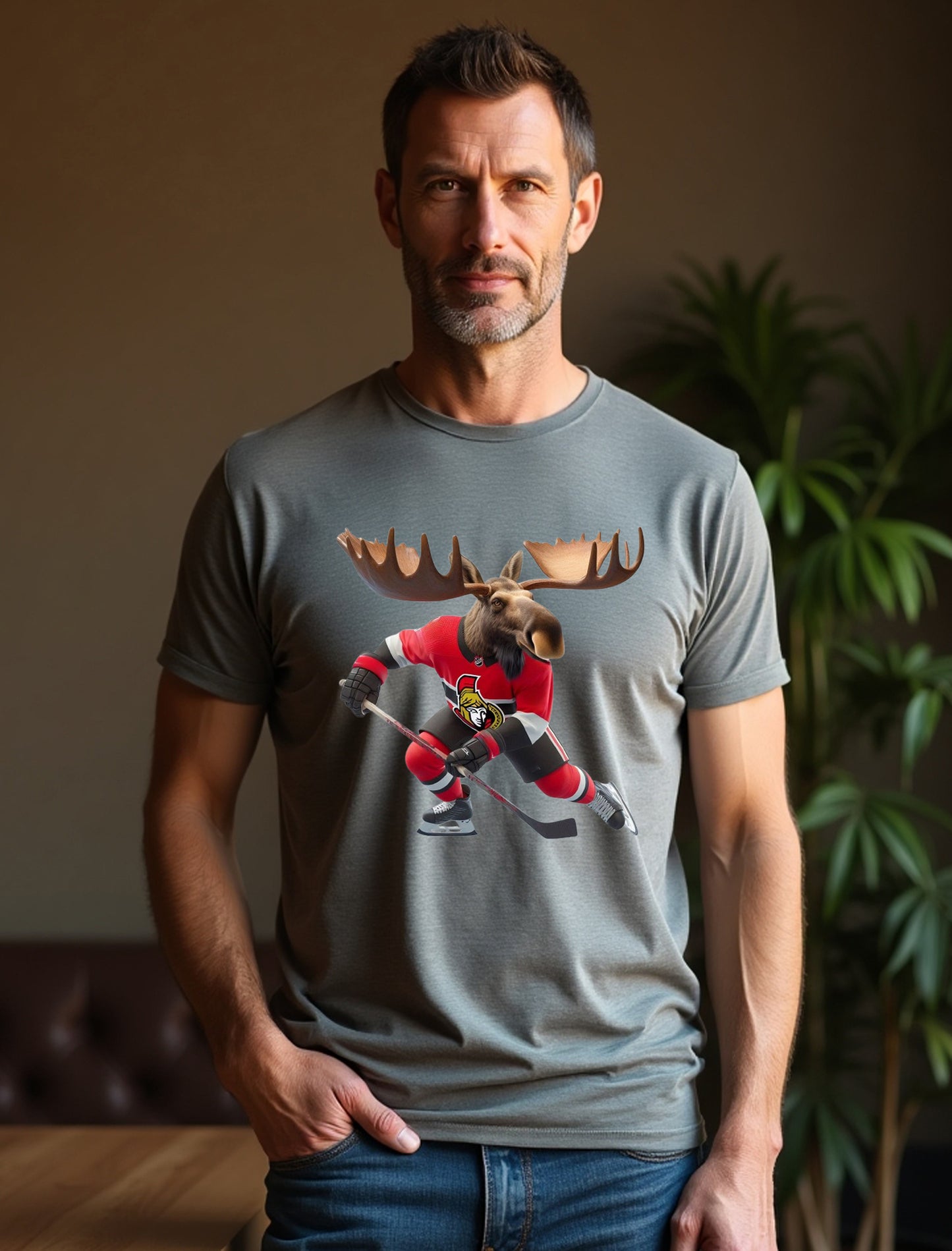 Ottawa Senators "Senate Stag" T Shirt