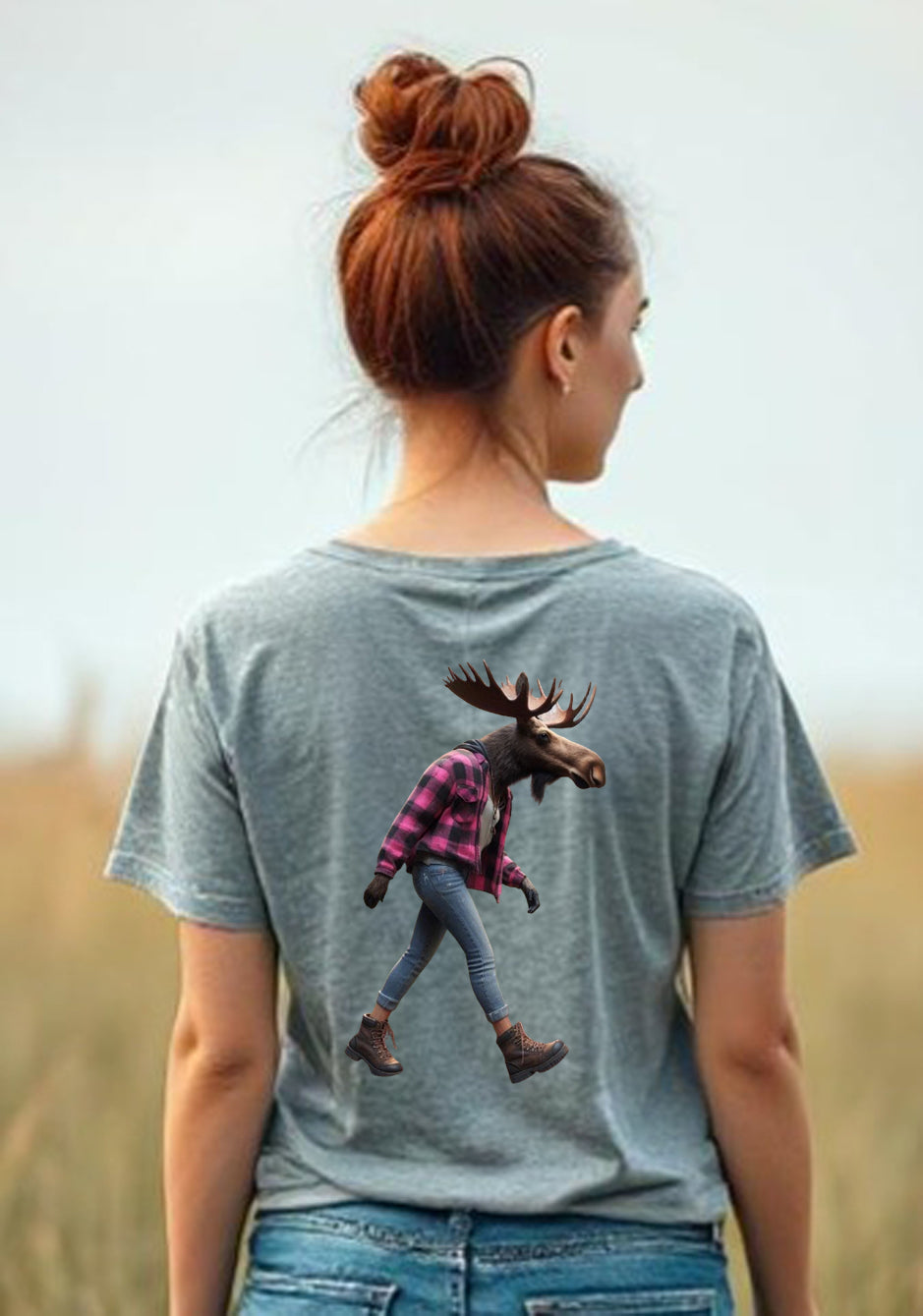 Ladies Bessie V Neck T Shirt